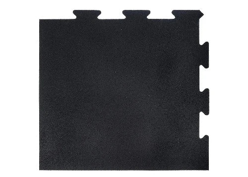 NPG FLOOR Puzzle-Sportboden aus Gummi Eckstück | schwarz | 10 mm, 15 mm, 20 mm